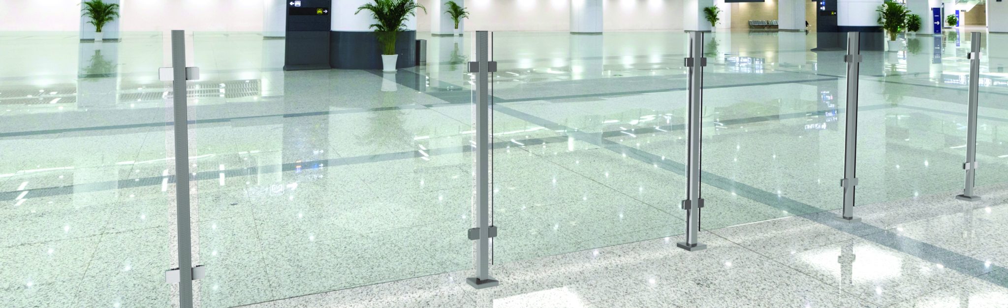 DD Glass Balustrades stainless steel Square post system